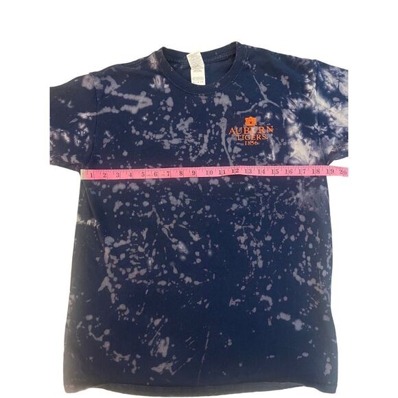 Auburn‎ Tigers Reverse Tie Dyed Graphic T-Shirt Unisex Size M Game Day Gear - Picture 5 of 7